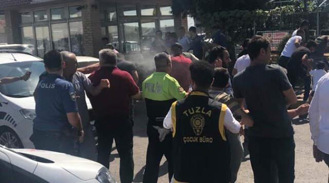 Kurban Satış Alanında Çıkan Kavgaya Polis Biber Gazı ile Müdahale Etti