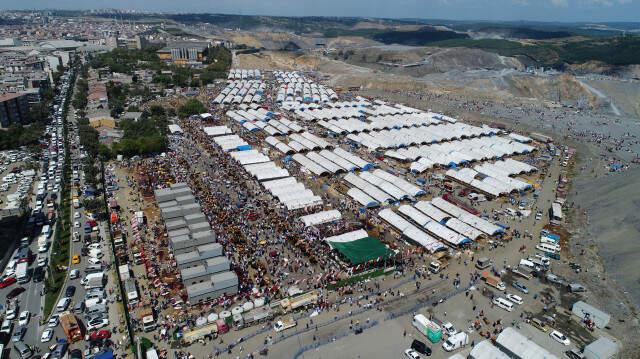 60 Bin Metrekarelik Kurban Satış ve Kesim Alanı Doldu Taştı
