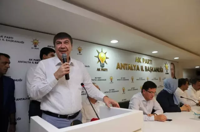 Antalya Büyükşehir Belediye Başkanı Menderes Türel Açıklaması