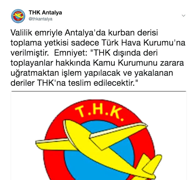 Antalya'da Thk'nın Deri Toplama Paylaşımı Ortalığı Karıştırdı