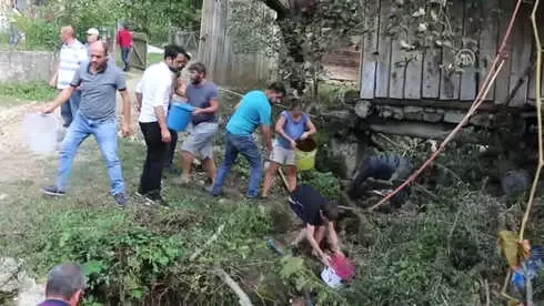 Ev ve Samanlık Yangını - Bolu