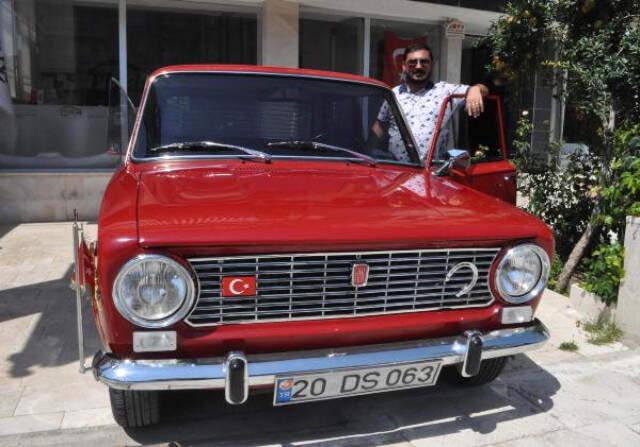 Miras Kalan Hurda Araca 40 Bin Lira Harcayarak Tüm İlgiyi Üstüne Topladı