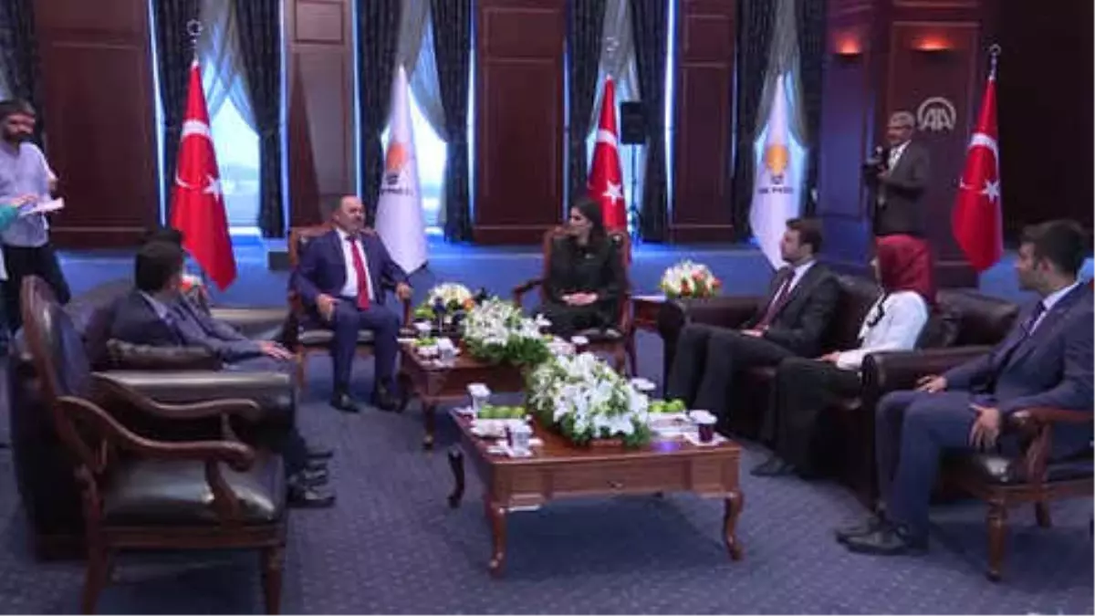 Siyasi Partilerde Bayramlaşma - Hüdapar Heyetinden AK Parti'ye Ziyaret