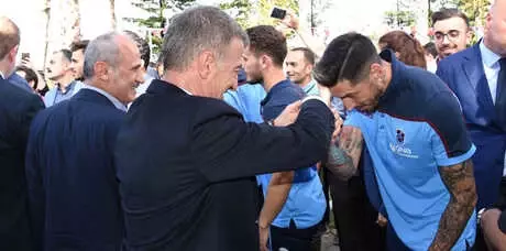 Trabzonspor'da Bayramlaşma Töreni! Trabzonspor'da Bayramlaşma Töreni!