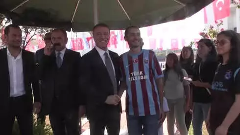 Trabzonspor'da Bayramlaşma Töreni Trabzonspor'da Bayramlaşma Töreni