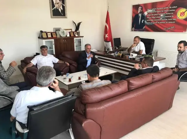 AK Parti Heyetinden Mgc'ye Bayram Ziyareti AK Parti Heyetinden Mgc'ye Bayram Ziyareti