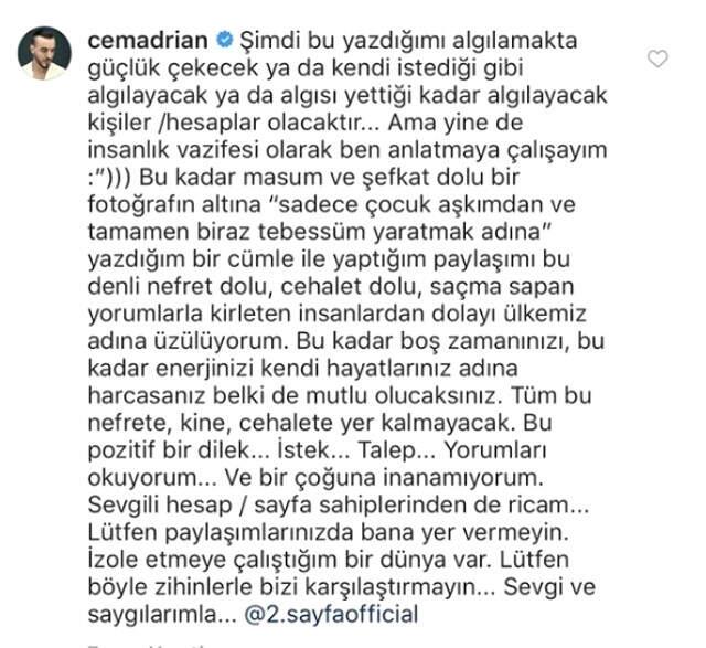 Didem Soydan, Cem Adrian'ın 'Taşıyıcı Anne Arıyorum' Paylaşımına Tepkisiz Kalmadı