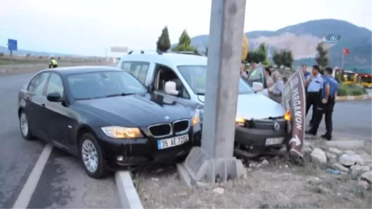 Manisa'da Trafik Kazası: 2 Yaralı - Haberler