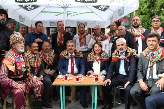 Başkan Destici Yörük Etkinliklerinde Vatandaşlarla Buluştu