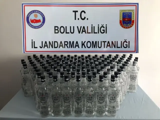 Bolu�da 120 Litre Kaçak Alkol Ele Geçirildi Haberler