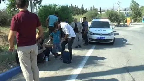 Umuda Yolculuk Hüsranla Bitti...mülteciler Bota Binerken Yakalandı