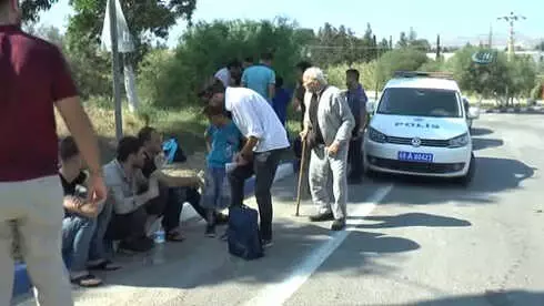 Umuda Yolculuk Hüsranla Bitti...mülteciler Bota Binerken Yakalandı