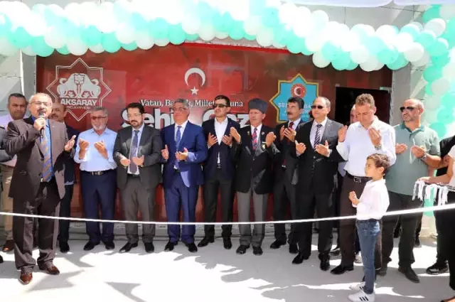Aksaray'da, Şehit ve Gazi Aileleri Koordinasyon Merkezi Açıldı Aksaray'da, Şehit ve Gazi Aileleri Koordinasyon Merkezi Açıldı