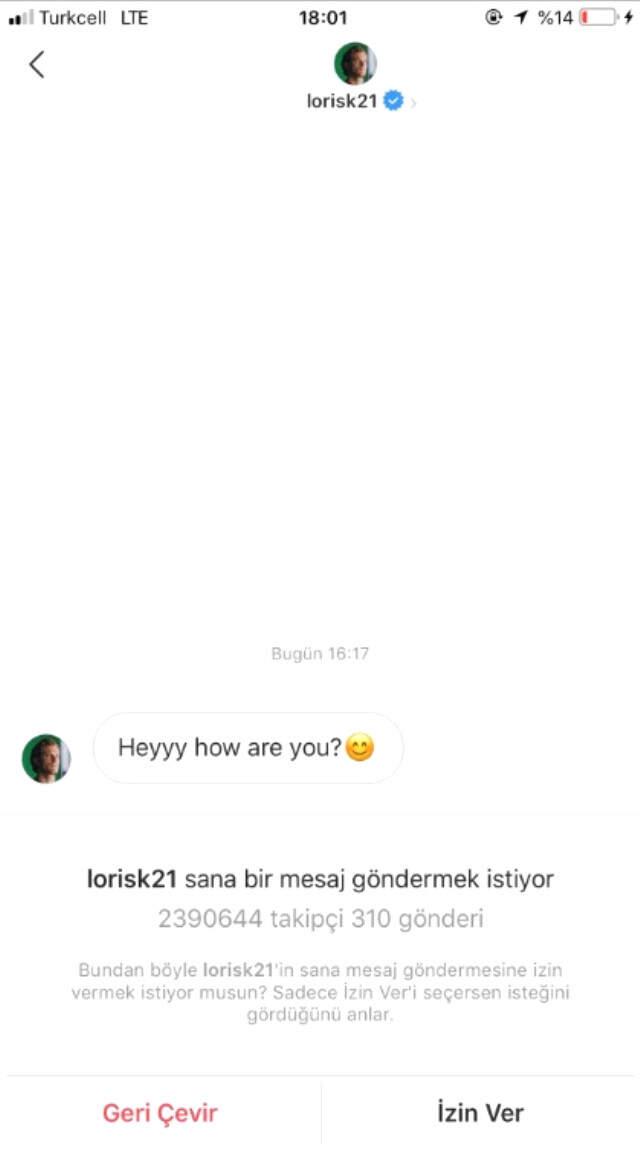 Beşiktaş'ın Yakışıklı Transferi Karius'un Ünlü Türk Fenome Attığı Mesaj Sosyal Medyayı Salladı