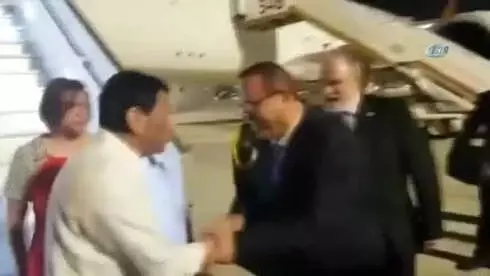 Filipinler Devlet Başkanı İsrail'e Geldi Filipinler Devlet Başkanı İsrail'e Geldi