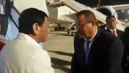Filipinler Devlet Başkanı İsrail'e Geldi Filipinler Devlet Başkanı İsrail'e Geldi