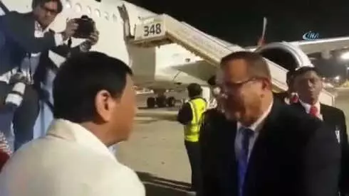Filipinler Devlet Başkanı İsrail'e Geldi Filipinler Devlet Başkanı İsrail'e Geldi