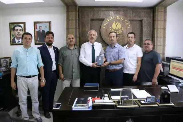 Başkan Saraçoğlu'ndan Eğitim-Bir-Sen Şubesine Ziyaret