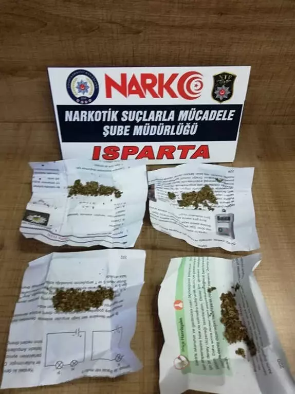 Isparta'da Uyuşturucu Operasyonu Isparta'da Uyuşturucu Operasyonu