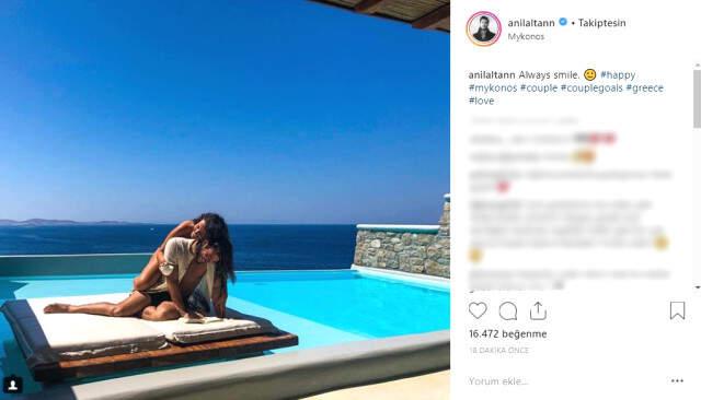 Anıl Altan ve Pelin Akil Çiftinden Aşk Dolu Paylaşım