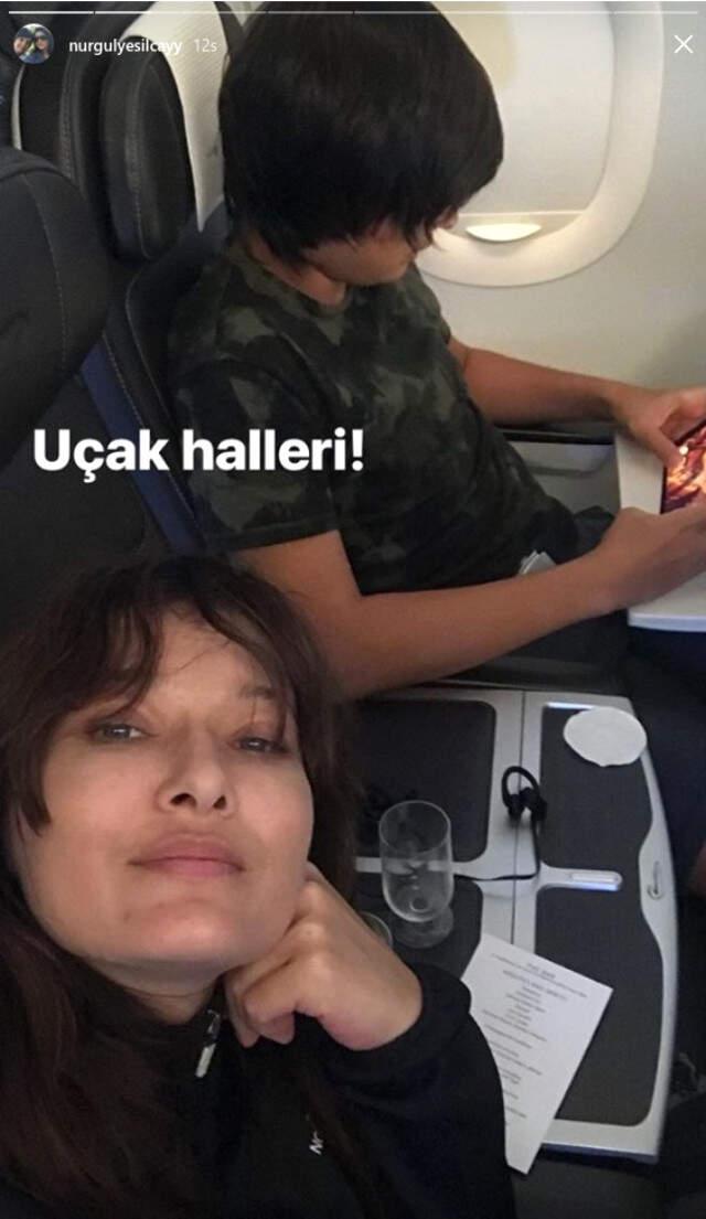 Oyuncu Nurgül Yeşilçay, Oğlu Osman'ı İngiltere'ye Götürme Heyecanını Takipçileriyle Paylaştı