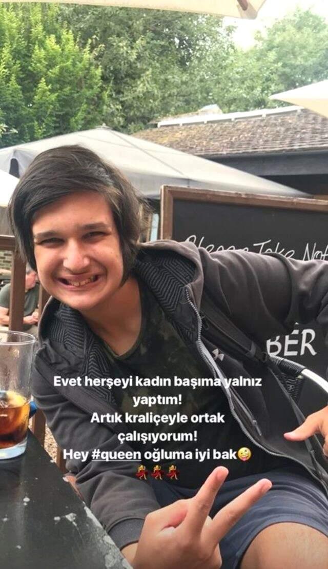 Oyuncu Nurgül Yeşilçay, Oğlu Osman'ı İngiltere'ye Götürme Heyecanını Takipçileriyle Paylaştı