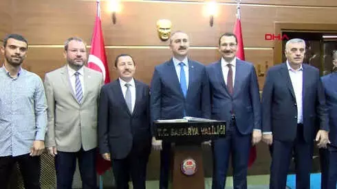 Sakarya Bakan Gül, Bölge Adliye Mahkemesi Açılışı İçin Sakarya'da Sakarya Bakan Gül, Bölge Adliye Mahkemesi Açılışı İçin Sakarya'da