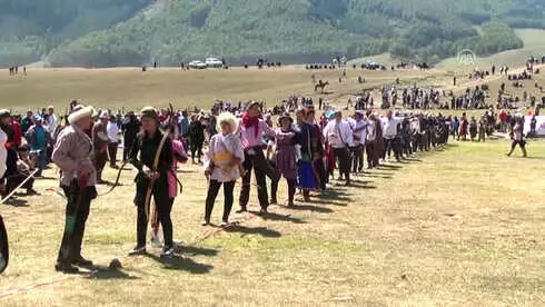 Türk Sporcular 3. Dünya Göçebe Oyunlarına Şahitlik Ediyor' - Çolpon Türk Sporcular 3. Dünya Göçebe Oyunlarına Şahitlik Ediyor' - Çolpon