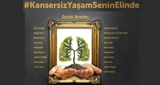 'Kansersiz Yaşam Senin Elinde' Projesi İçin Ünlüler Güçlerini Birleştirdi 'Kansersiz Yaşam Senin Elinde' Projesi İçin Ünlüler Güçlerini Birleştirdi