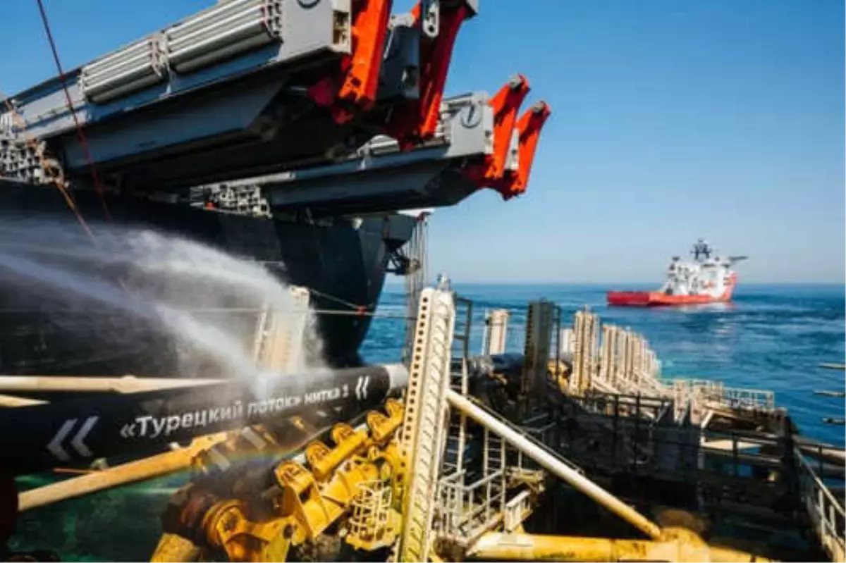 Türk Akımı'nın Deniz Kısmının Yüzde 80'i Tamamlandı