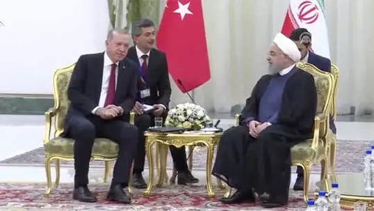 Erdoğan-Ruhani Görüşmesi Başladı