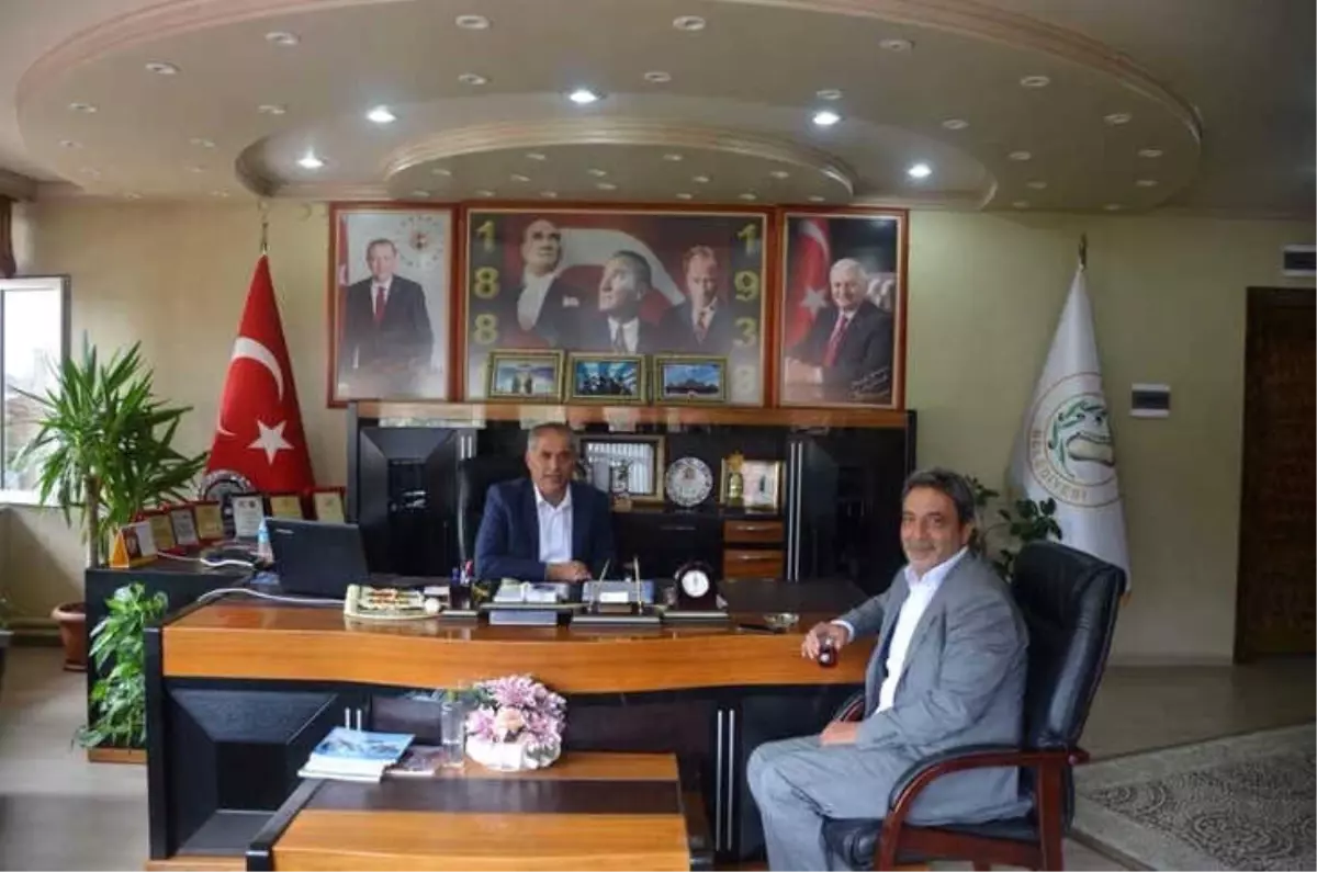 Yıldırım'dan Başkan Yaman'a Ziyaret