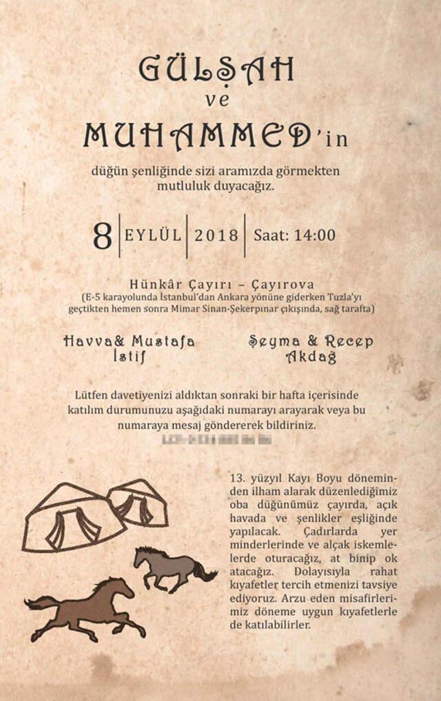Eski Sağlık Bakanı Recep Akdağ'ın oğlu, Kayı Boyu Düğünüyle Dünyaevine Girdi