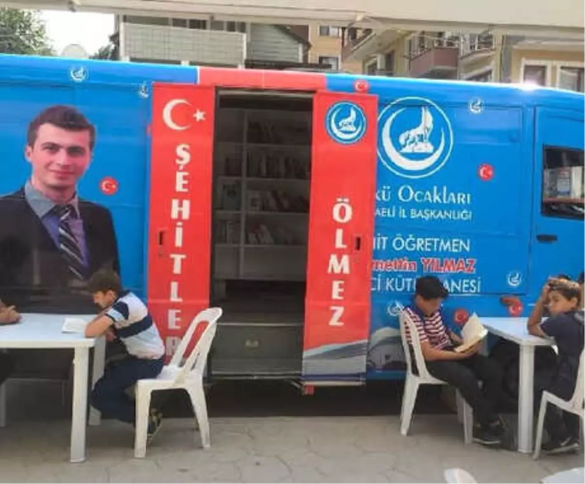 Şehit Öğretmenin Adının Verildiği Gezici Kütüphane Çocuklarla Buluşuyor