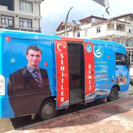 Şehit Öğretmenin Adının Verildiği Gezici Kütüphane Çocuklarla Buluşuyor