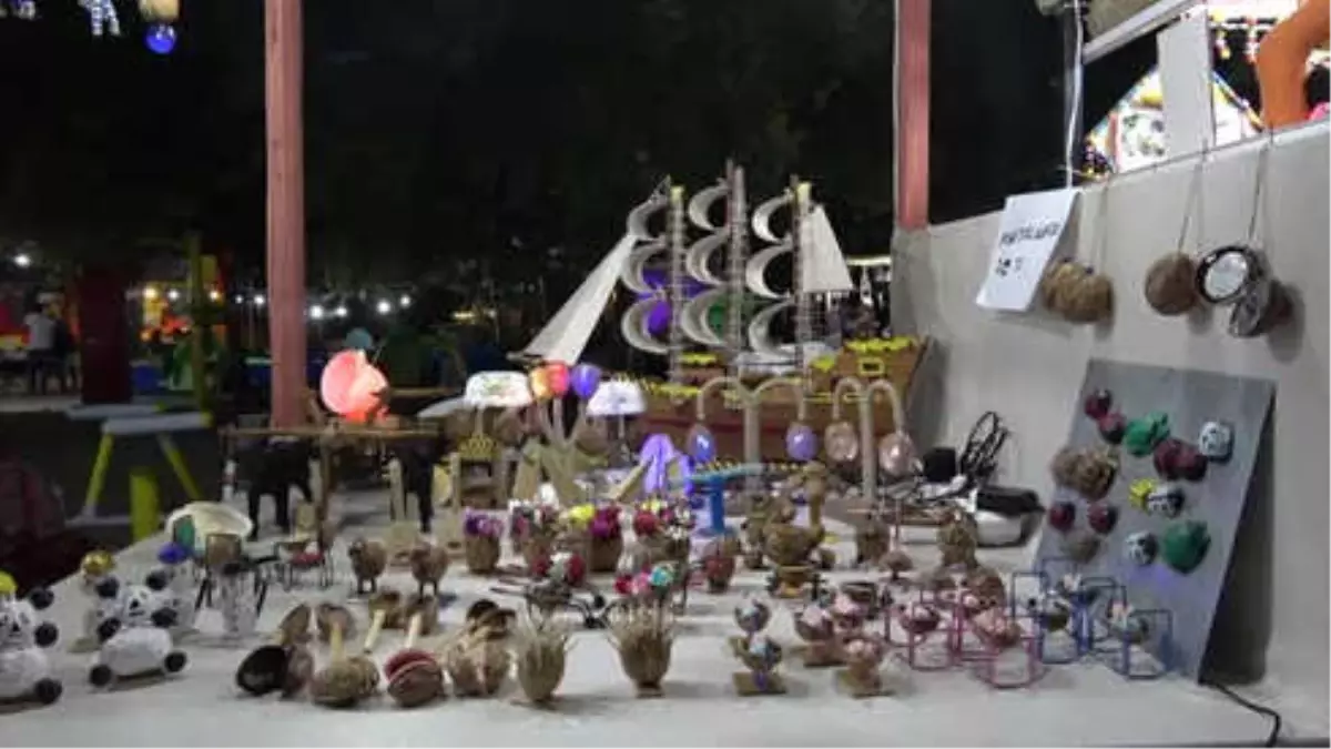 Ceviz Kabuklarını Süs Eşyasına Dönüştürüyor - Balıkesir
