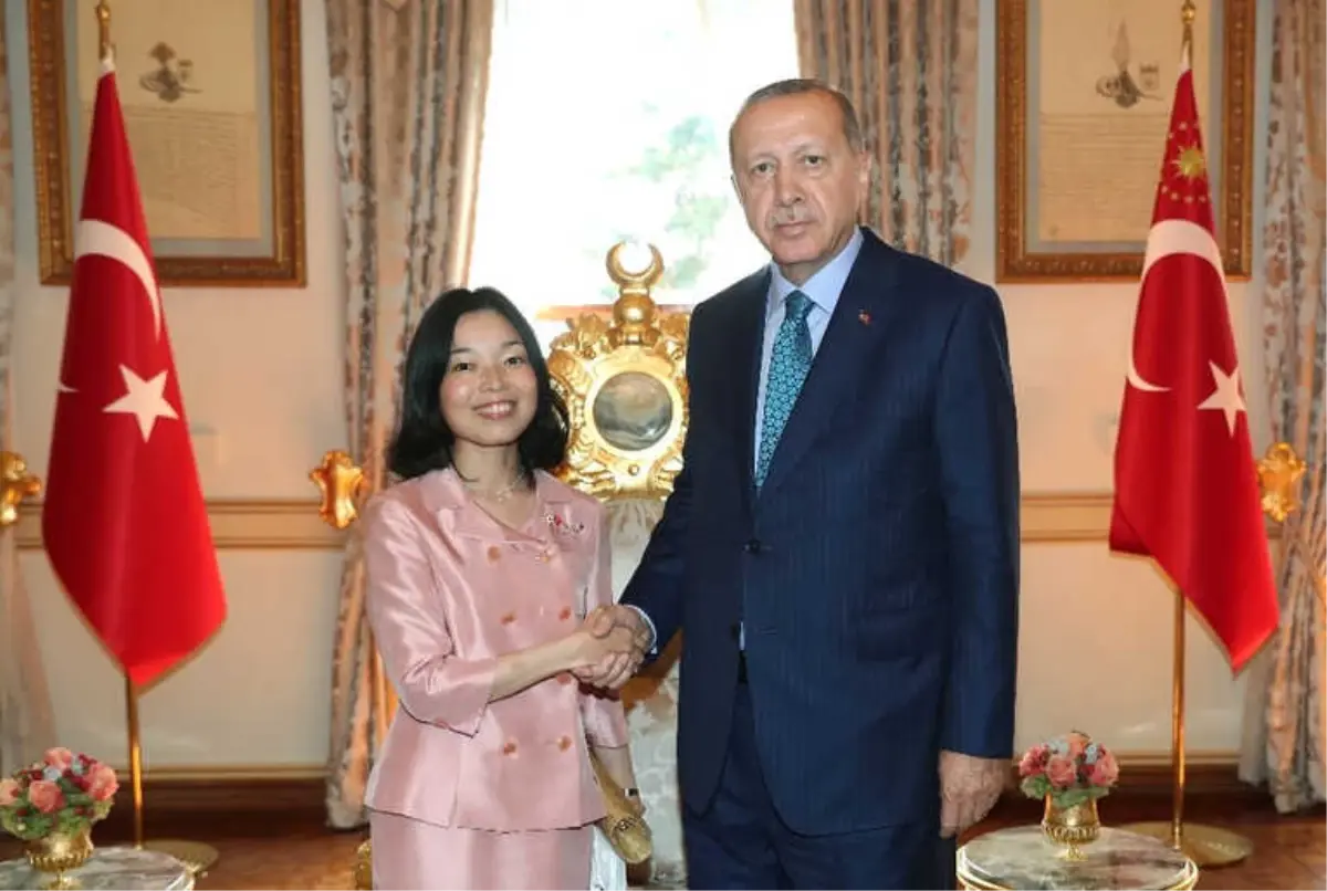 Cumhurbaşkanı Erdoğan, Japonya Prensesi ile Görüştü