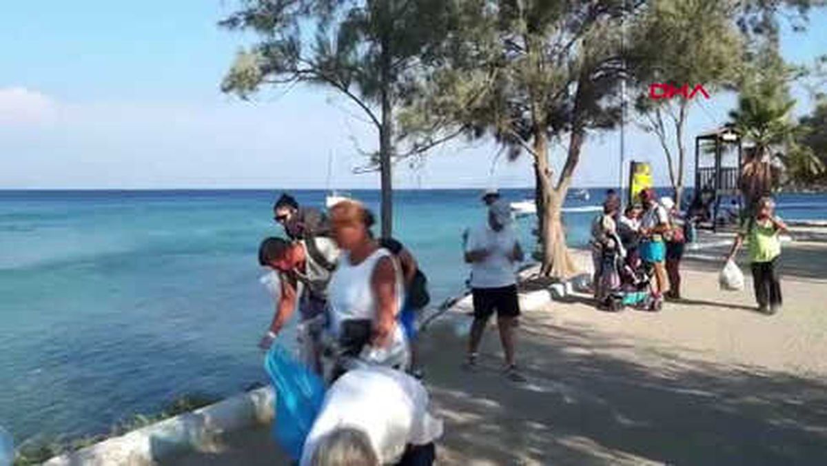 Muğla Datça'da Kirlilik Avcıları İşbaşında