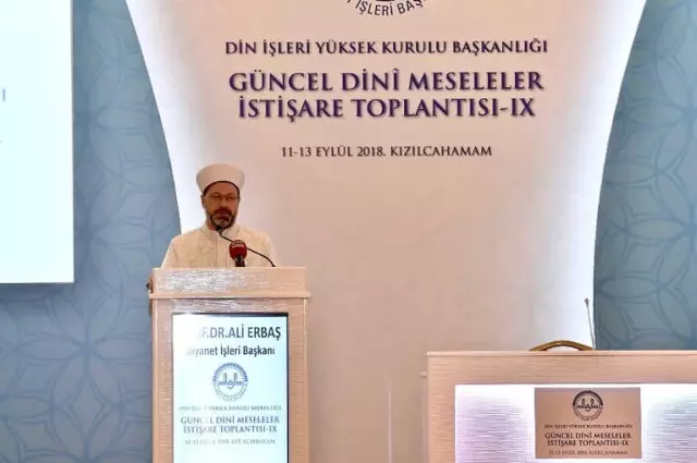 9. Güncel Dini Meseleler İstişare Toplantısı Kızılcahamam'da Başladı
