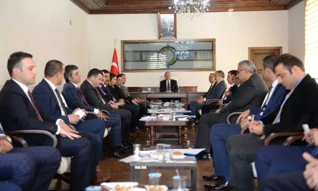 Eylül Ayı Kaymakamlar Toplantısı Yapıldı Eylül Ayı Kaymakamlar Toplantısı Yapıldı