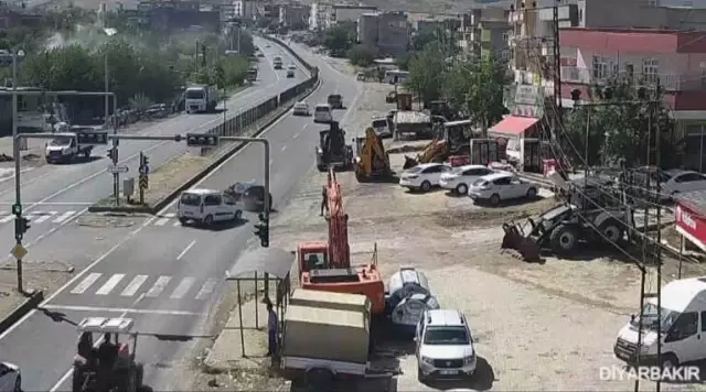 Diyarbakır'da Trafik Kazaları Mobese'ye Yansıdı