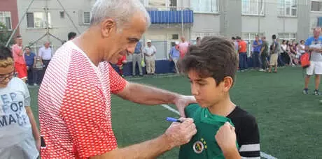 Eski Milli Futbolcular, Çorum'da Gençlerle Buluştu