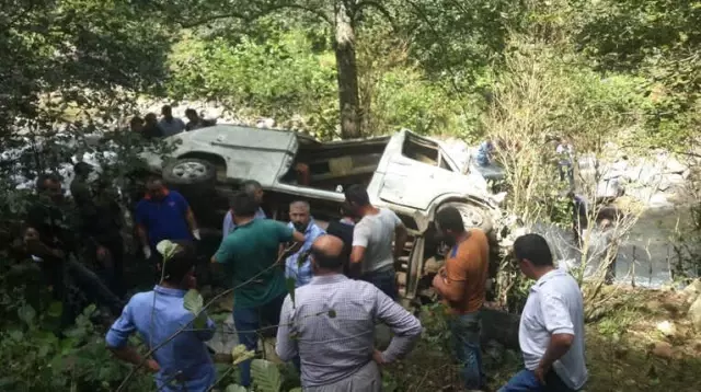Giresun'daki Kazada Ölü ve Yaralıların Kimlikleri Belirlendi
