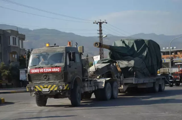 Hatay'da Askeri Hareketlilik Devam Ediyor
