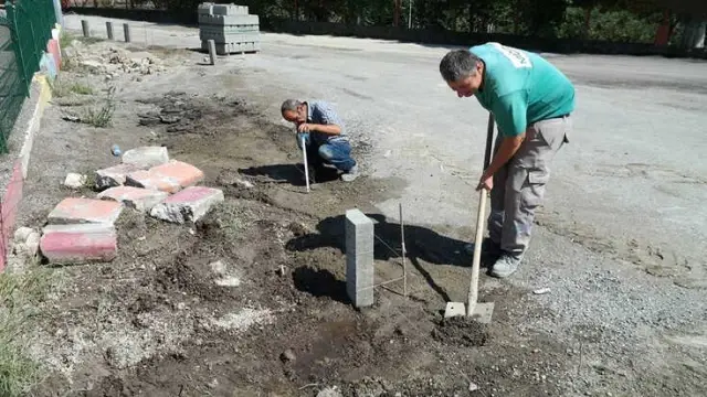 Kaldırım Çalışması Başladı