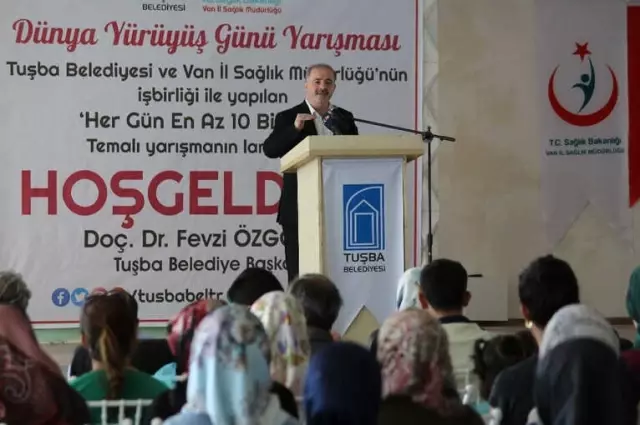 Tuşba'da 'Dünya Yürüyüş Günü' Yarışması Tuşba'da 'Dünya Yürüyüş Günü' Yarışması