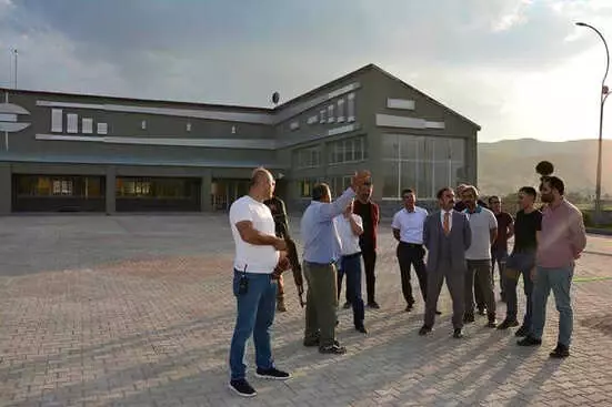 Güroymak'ta Osmanlı Mimarisi Sütunlar Yapıldı