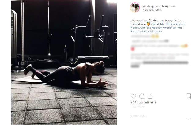 Eda Taşpınar, Spor Salonuna Bomba Gibi Geri Döndü!