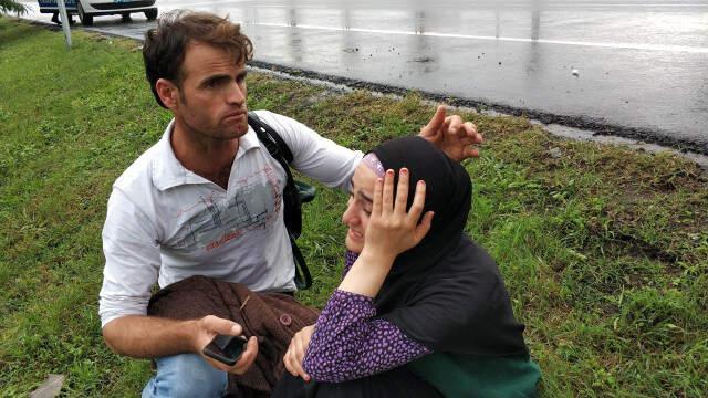 Eşiyle Tartışırken Kaza Yaptı: 5 Yaralı