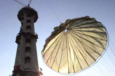 Paraşüt Kulesinde Adrenalin Sürüyor